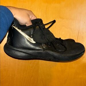 Nike Black and Gold Athletic Sneakers